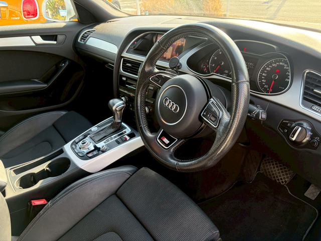 A4アバント 2.0TFSI Sラインパッケージ パワーバックドア 純正ナビ TV バックカメラ ETC シートヒーター ハーフレザーシート パワーシート アイドリングストップ コーナーセンサー パドルシフト スマートキー(11枚目)