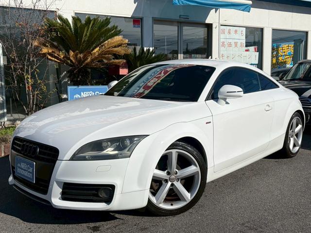 TTクーペ 2.0TFSI Sラインパッケージ ハーフレザーシート 純正ナビ パワーシート 電動リヤスポイラー フルセグTV バックカメラ Bluetooth CD&DVD再生 バックソナー パドルシフト アルミペダル ETC(2枚目)