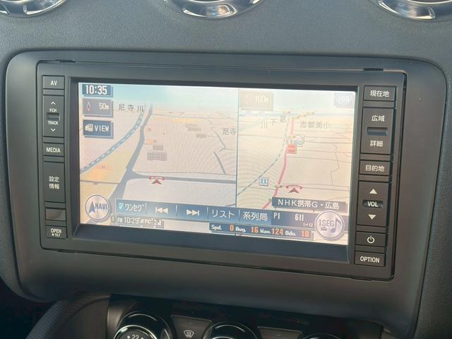 TTクーペ 2.0TFSI Sラインパッケージ ハーフレザーシート 純正ナビ パワーシート 電動リヤスポイラー フルセグTV バックカメラ Bluetooth CD&DVD再生 バックソナー パドルシフト アルミペダル ETC(18枚目)