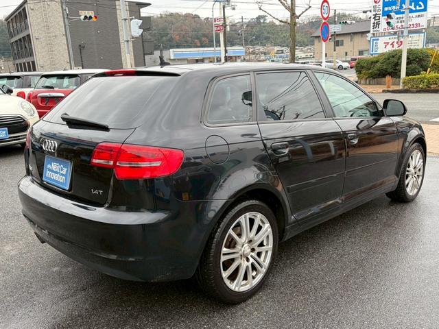 Ａ３ スポーツバック１．４ＴＦＳＩ　ＳＥパッケージ　純正ナビ　ＴＶ　ＥＴＣ　ターボ　ウィンカーミラー　オートライト　Ｂｌｕｅｔｏｏｔｈ　ステアリングスイッチ（6枚目）