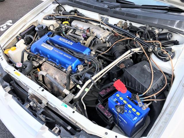 ＶＺ－Ｒ　ＳＲ１６ＶＥ　５速ＭＴ　純正フルエアロ　キーレス　ＥＴＣ　ＫＥＮＷＯＯＤオーディオ　アーシング　タワーバー　ＡＢＳ　エアコン　パワステ　パワーウインドウ　ドアバイザー　１７ＡＷ(42枚目)