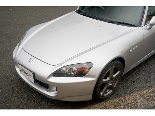 S2000 タイプV VGS VTEC 6速MT 専用ステアリング HONDAACCESSユーロパフォーマンスR5 17インチAW 黒幌 黒内装 ハーフレザーシート レーダー プッシュスタート HIDヘッドライト ABS(11枚目)