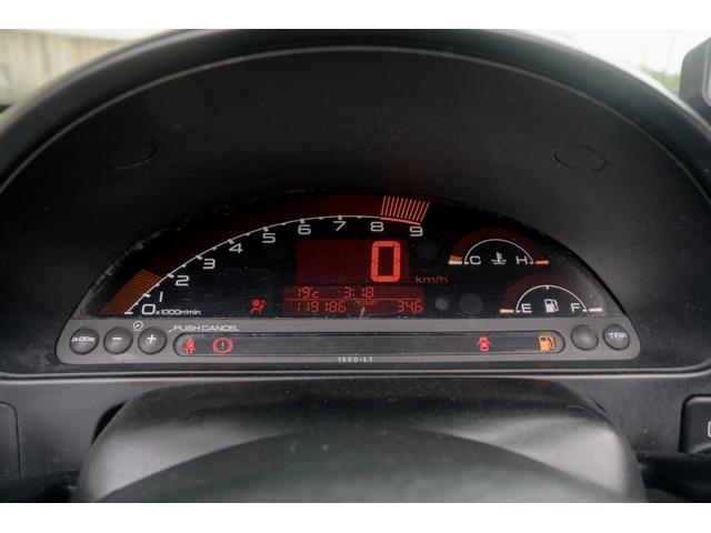S2000 タイプV VGS VTEC 6速MT 専用ステアリング HONDAACCESSユーロパフォーマンスR5 17インチAW 黒幌 黒内装 ハーフレザーシート レーダー プッシュスタート HIDヘッドライト ABS(62枚目)