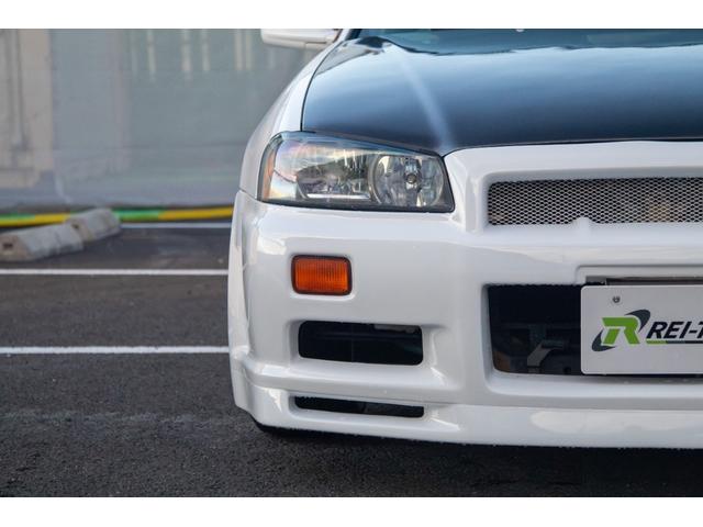 スカイライン ２５ＧＴターボ　純正５速ＭＴ　フルエアロ　車高調　１８インチＡＷ　ＷＯＲＫＣＲｋａｉ極　対向キャリパー　柿本改マフラー　Ｄｅｆｉブースト・水温・油温計　ＧＲｅｄｄｙブーコン　ターボタイマー　ＭＯＭＯステ　ＥＴＣ（15枚目）