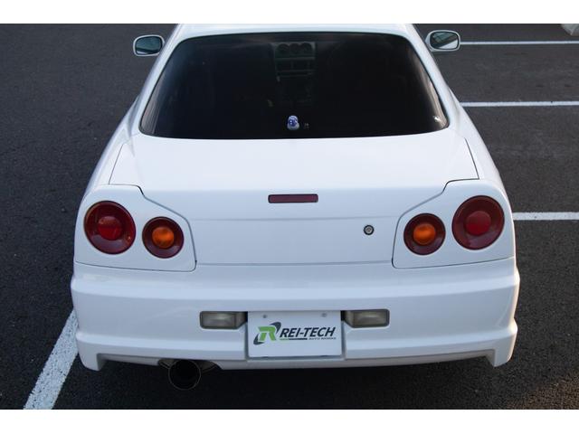 スカイライン ２５ＧＴターボ　純正５速ＭＴ　フルエアロ　車高調　１８インチＡＷ　ＷＯＲＫＣＲｋａｉ極　対向キャリパー　柿本改マフラー　Ｄｅｆｉブースト・水温・油温計　ＧＲｅｄｄｙブーコン　ターボタイマー　ＭＯＭＯステ　ＥＴＣ（30枚目）