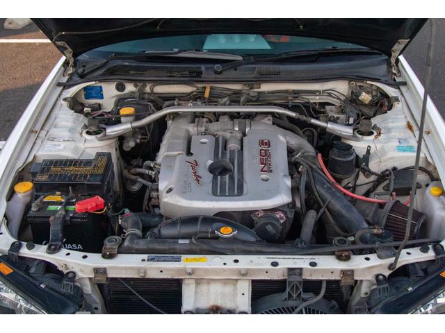 スカイライン ２５ＧＴターボ　純正５速ＭＴ　フルエアロ　車高調　１８インチＡＷ　ＷＯＲＫＣＲｋａｉ極　対向キャリパー　柿本改マフラー　Ｄｅｆｉブースト・水温・油温計　ＧＲｅｄｄｙブーコン　ターボタイマー　ＭＯＭＯステ　ＥＴＣ（38枚目）