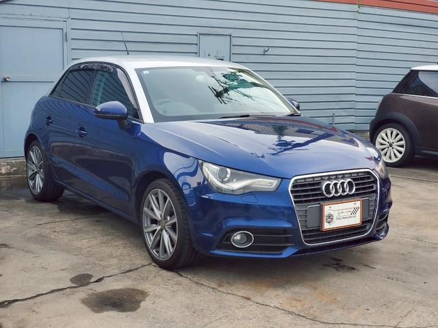 Ａ１スポーツバック １．４ＴＦＳＩ　１．４ＴＦＳＩ（５名）正規輸入車　２トーンルーフ　前後ドラレコ　スペアキー有　スマートキー　純正ナビ　Ｂｌｕｅｔｏｏｔｈ　フルセグ　ＣＤ　ＤＶＤ　ＳＤ　取説　保証書　純正１７インチアルミ　革ハンドル（5枚目）