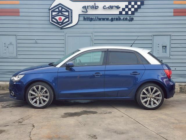 Ａ１スポーツバック １．４ＴＦＳＩ　１．４ＴＦＳＩ（５名）正規輸入車　２トーンルーフ　前後ドラレコ　スペアキー有　スマートキー　純正ナビ　Ｂｌｕｅｔｏｏｔｈ　フルセグ　ＣＤ　ＤＶＤ　ＳＤ　取説　保証書　純正１７インチアルミ　革ハンドル（6枚目）