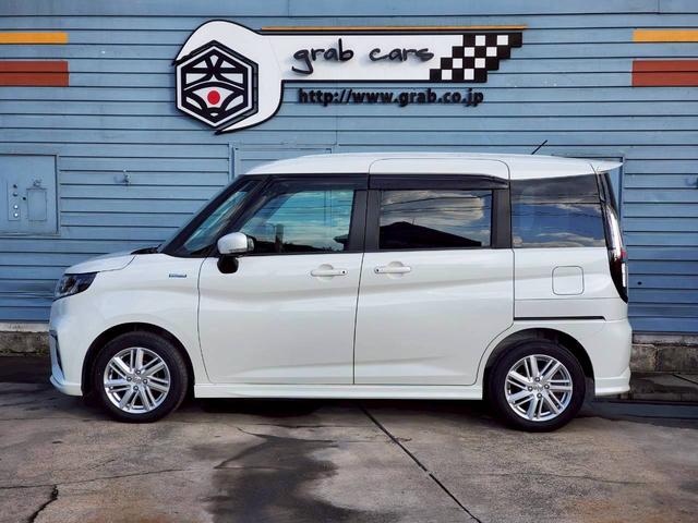 ソリオ ハイブリッドＭＺ　前後ドライブレコーダー　社外ナビ　バックカメラ　Ｂｌｕｅｔｏｏｔｈ　ＤＶＤ再生　ロールサンシェード　純正アルミホイール　ＥＴＣ　シートヒーター　ワンオーナー　ホワイトパール　スペアキー有（8枚目）