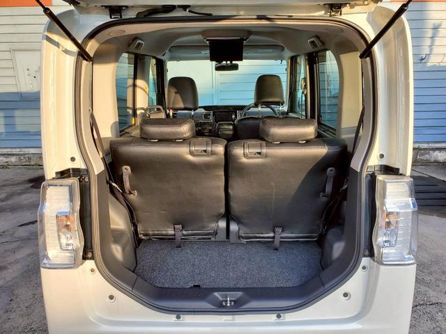 タント カスタムＸ　ＳＡ　社外ナビ　地デジ　Ｂｌｕｅｔｏｏｔｈ　バックカメラ　ＥＴＣ車載器　クラッツィオシートカバー　リアモニター１０．２インチ　スマートキー　１４インチ純正アルミ　左側パワースライドドア　スマートアシスト（28枚目）