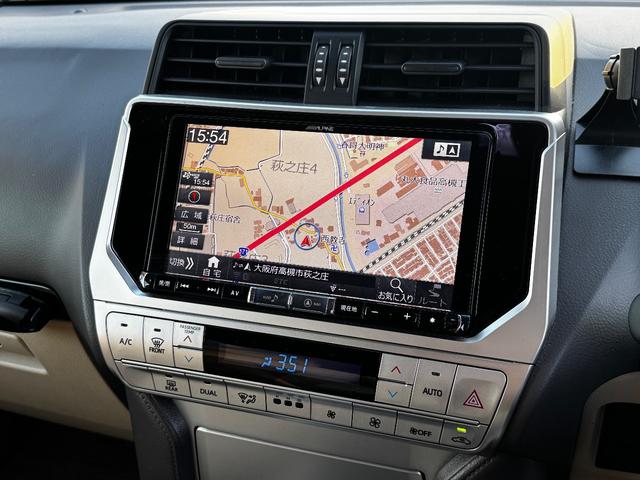 ランドクルーザープラド TX ワンオーナー/ユーザー買取/アルパインナビ/バックカメラ/YKW17インチアルミ/ルーフレール/シートカバー(3枚目)