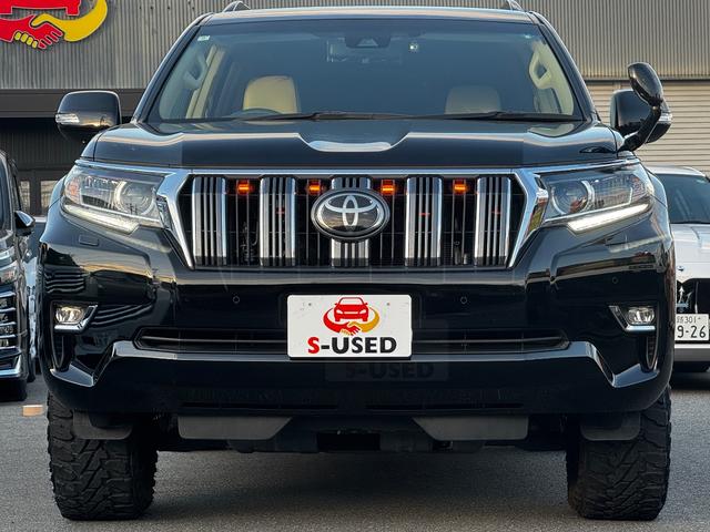 ランドクルーザープラド TX ワンオーナー/ユーザー買取/アルパインナビ/バックカメラ/YKW17インチアルミ/ルーフレール/シートカバー(6枚目)