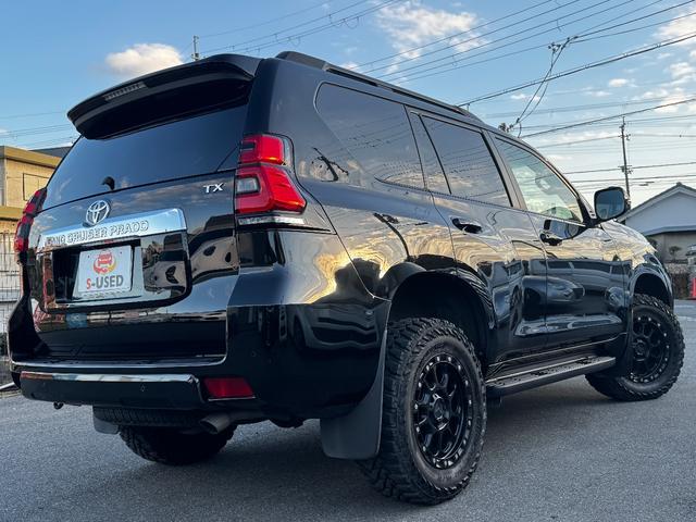 ランドクルーザープラド TX ワンオーナー/ユーザー買取/アルパインナビ/バックカメラ/YKW17インチアルミ/ルーフレール/シートカバー(10枚目)