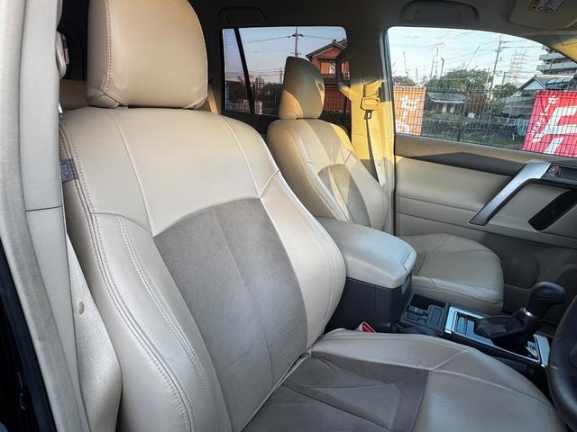 ランドクルーザープラド TX ワンオーナー/ユーザー買取/アルパインナビ/バックカメラ/YKW17インチアルミ/ルーフレール/シートカバー(15枚目)