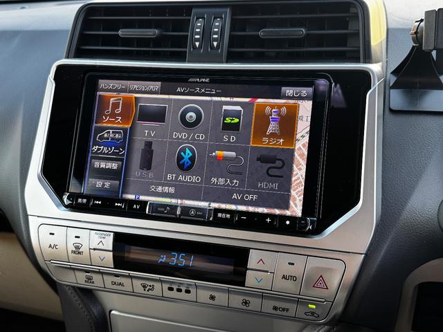 ランドクルーザープラド TX ワンオーナー/ユーザー買取/アルパインナビ/バックカメラ/YKW17インチアルミ/ルーフレール/シートカバー(22枚目)