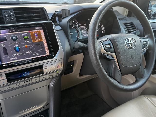 ランドクルーザープラド TX ワンオーナー/ユーザー買取/アルパインナビ/バックカメラ/YKW17インチアルミ/ルーフレール/シートカバー(50枚目)