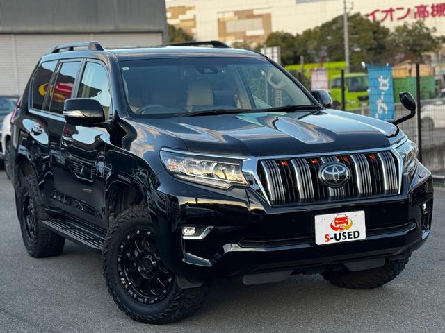 ランドクルーザープラド TX ワンオーナー/ユーザー買取/アルパインナビ/バックカメラ/YKW17インチアルミ/ルーフレール/シートカバー(61枚目)