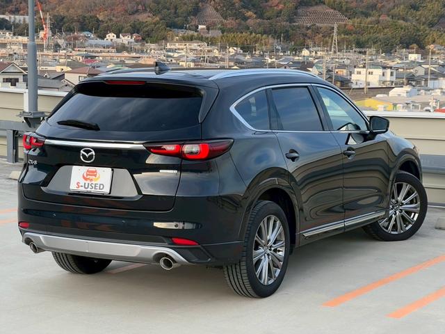 ＣＸ－８ ＸＤ　エクスクルーシブモード　ワンオーナー／純正ナビ／全方位モニター／黒革シート／パワーシート／ヘッドアップディスプレイ／ＢＯＳＥスピーカー／パワーバックドア／ルーフレール（9枚目）