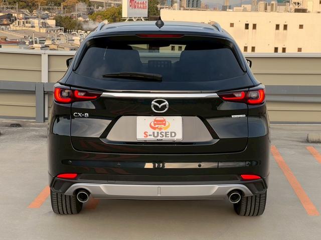 ＣＸ－８ ＸＤ　エクスクルーシブモード　ワンオーナー／純正ナビ／全方位モニター／黒革シート／パワーシート／ヘッドアップディスプレイ／ＢＯＳＥスピーカー／パワーバックドア／ルーフレール（10枚目）