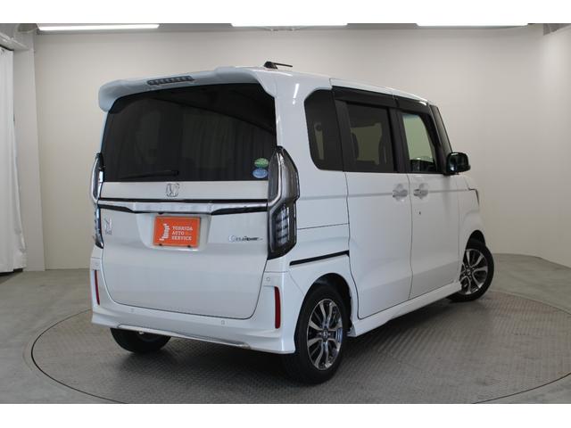 Ｎ－ＢＯＸカスタム Ｌ　純正８インチナビ　ＥＴＣ　バックモニター　両側パワースライド　シートヒーター　フルフラットシート　プッシュスタート　シートバックテーブル　純正アルミホイール　ＬＥＤヘッドライト　フォグライト　ＵＳＢ（6枚目）