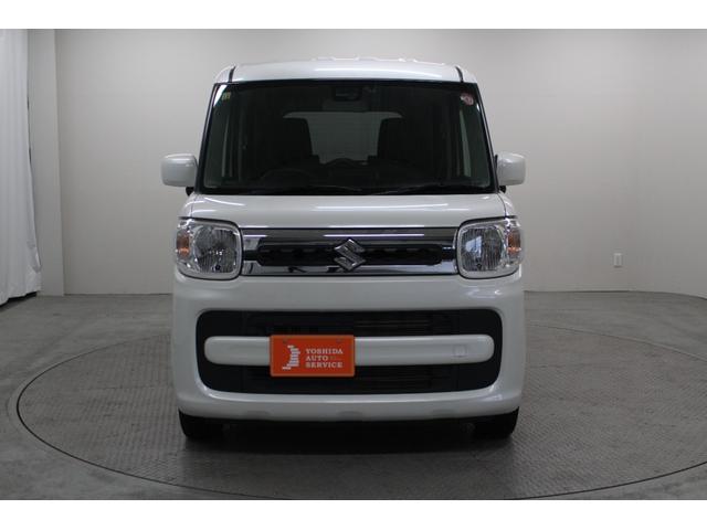 スペーシア ハイブリッドX 社外フルセグナビ ETC 両側パワースライド シートヒーター フロアマット サイドバイザー 天井サーキュレーター フルフラットシート アームレストコンソール アイドリングストップ オートエアコン(10枚目)