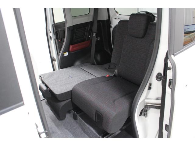 スペーシア ハイブリッドX 社外フルセグナビ ETC 両側パワースライド シートヒーター フロアマット サイドバイザー 天井サーキュレーター フルフラットシート アームレストコンソール アイドリングストップ オートエアコン(62枚目)