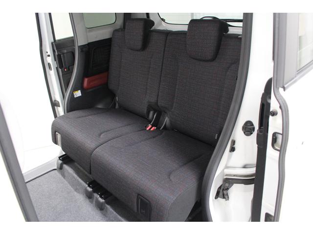 スペーシア ハイブリッドX 社外フルセグナビ ETC 両側パワースライド シートヒーター フロアマット サイドバイザー 天井サーキュレーター フルフラットシート アームレストコンソール アイドリングストップ オートエアコン(63枚目)