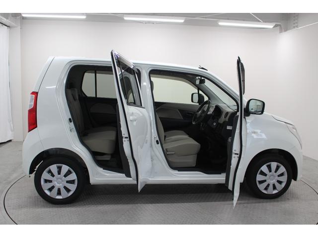 ワゴンＲ ＦＸ　純正オーディオ　電動格納ドアミラー　オートエアコン　キーレスキー　スペアキー　ベンチシート　フルフラットシート　座席下収納　アイドリングストップ　ヘッドライトレベライザー（13枚目）