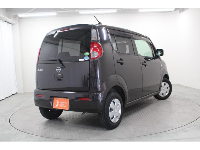 モコ S 社外ワンセグナビ ETC 電動格納ドアミラー キーレスキー ベンチシート フルフラットシート ハロゲンヘッドライト 座席下収納 マニュアルエアコン サイドバイザー フロアマット(6枚目)