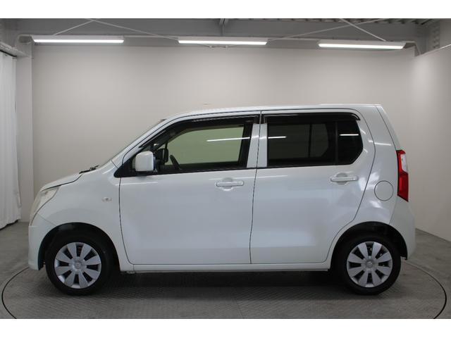 ワゴンR FX 社外ワンセグナビ 電動格納ドアミラー オートエアコン アイドリングストップ キーレスキー ベンチシート フルフラットシート サイドバイザー フロアマット ヘッドライトレベライザー(8枚目)