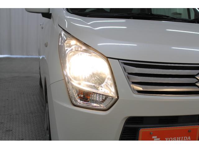 ワゴンR FX 社外ワンセグナビ 電動格納ドアミラー オートエアコン アイドリングストップ キーレスキー ベンチシート フルフラットシート サイドバイザー フロアマット ヘッドライトレベライザー(21枚目)