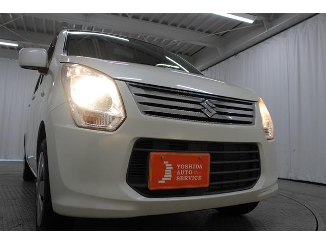 ワゴンR FX 社外ワンセグナビ 電動格納ドアミラー オートエアコン アイドリングストップ キーレスキー ベンチシート フルフラットシート サイドバイザー フロアマット ヘッドライトレベライザー(22枚目)