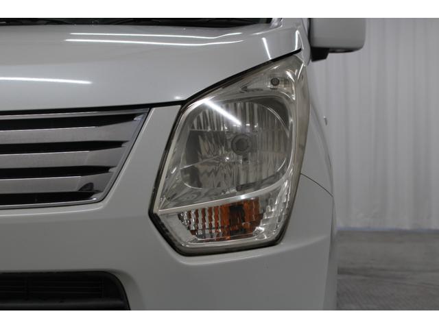 ワゴンR FX 社外ワンセグナビ 電動格納ドアミラー オートエアコン アイドリングストップ キーレスキー ベンチシート フルフラットシート サイドバイザー フロアマット ヘッドライトレベライザー(25枚目)