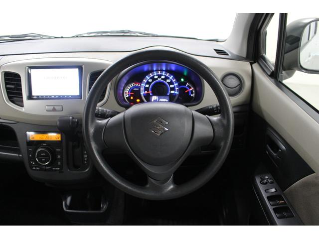 ワゴンR FX 社外ワンセグナビ 電動格納ドアミラー オートエアコン アイドリングストップ キーレスキー ベンチシート フルフラットシート サイドバイザー フロアマット ヘッドライトレベライザー(38枚目)