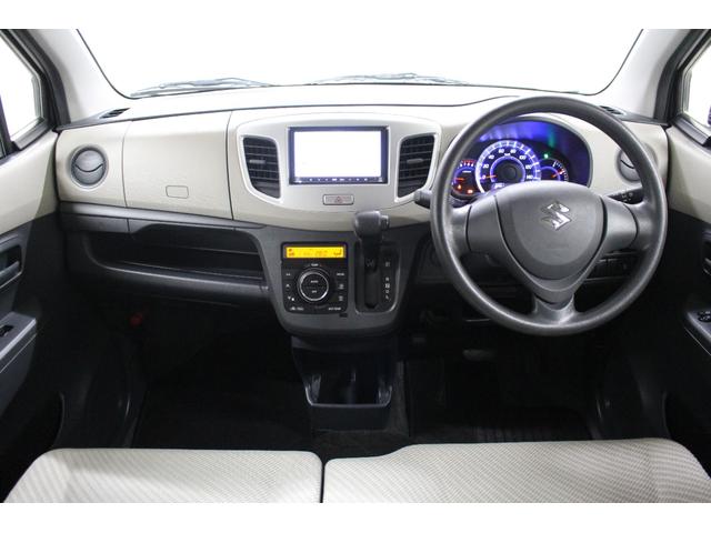 ワゴンR FX 社外ワンセグナビ 電動格納ドアミラー オートエアコン アイドリングストップ キーレスキー ベンチシート フルフラットシート サイドバイザー フロアマット ヘッドライトレベライザー(39枚目)