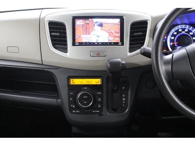 ワゴンR FX 社外ワンセグナビ 電動格納ドアミラー オートエアコン アイドリングストップ キーレスキー ベンチシート フルフラットシート サイドバイザー フロアマット ヘッドライトレベライザー(40枚目)