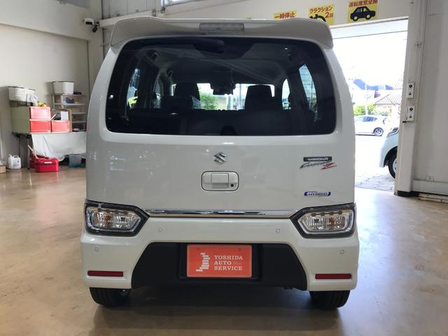 ワゴンＲカスタムＺ ハイブリッドＺＴ　登録済未使用車　ハイブリッド車　ターボ　ＬＥＤヘッドライト　フォグライト　シートヒーター　ＵＳＢソケット　プッシュスタート　純正アルミホイール　スマートキー　アームレストコンソール　座席下収納（10枚目）