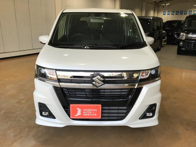 ワゴンＲカスタムＺ ハイブリッドＺＴ　登録済未使用車　ハイブリッド車　ターボ　ＬＥＤヘッドライト　フォグライト　シートヒーター　ＵＳＢソケット　プッシュスタート　純正アルミホイール　スマートキー　アームレストコンソール　座席下収納（14枚目）