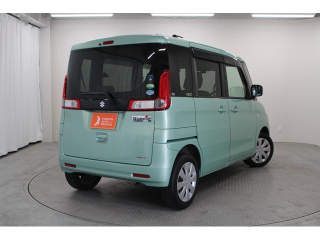 スペーシア Ｘ　社外ワンセグナビ　バックカメラ　ドライブレコーダー　片側パワースライドドア　レーダーブレーキサポート　オートエアコン　プッシュスタート　アームレストコンソール　ベンチシート　フルフラットシート（6枚目）