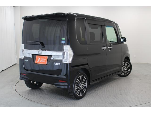 タント カスタムＲＳ　トップエディションＳＡ　社外フルセグナビ　Ｂｌｕｅｔｏｏｔｈ対応　バックカメラ　ＬＥＤヘッドライト　ステアリングリモコン　純正アルミホイール　両側電動スライドドア　オートライト　ハーフレザーシート　シートリフター　ターボ車（6枚目）