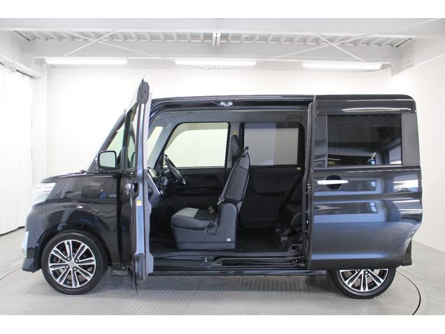 タント カスタムＲＳ　トップエディションＳＡ　社外フルセグナビ　Ｂｌｕｅｔｏｏｔｈ対応　バックカメラ　ＬＥＤヘッドライト　ステアリングリモコン　純正アルミホイール　両側電動スライドドア　オートライト　ハーフレザーシート　シートリフター　ターボ車（9枚目）