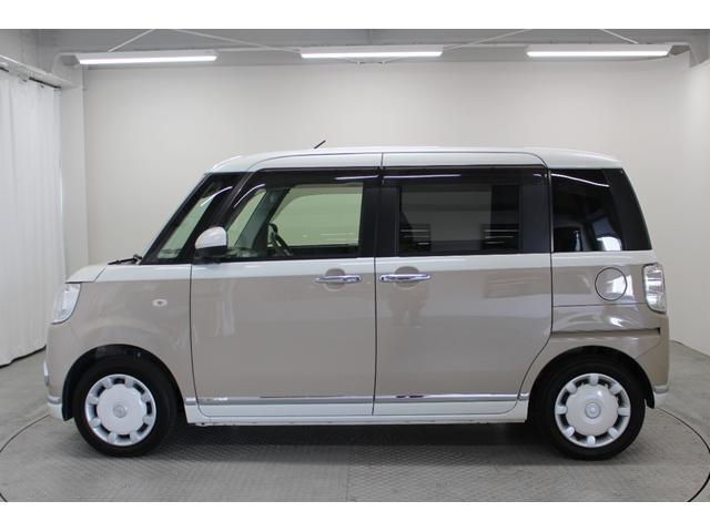 ムーヴキャンバス GメイクアップVS SAIII 純正フルセグナビ パノラマモニター 両側パワースライドドア ETC シートヒーター アームレストコンソール UVカットフィルム プッシュスタート スマートキー ステアリングリモコン オートエアコン(8枚目)