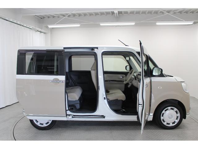 ムーヴキャンバス GメイクアップVS SAIII 純正フルセグナビ パノラマモニター 両側パワースライドドア ETC シートヒーター アームレストコンソール UVカットフィルム プッシュスタート スマートキー ステアリングリモコン オートエアコン(13枚目)