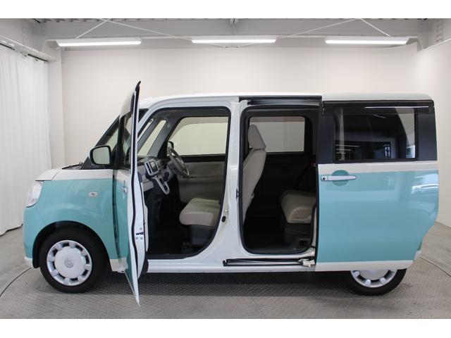 ムーヴキャンバス X SAIII フルセグナビ Bluetooth対応 ETC バックカメラ 前後ドライブレコーダー 両側パワースライドドア スマートキー プッシュスタート スマートアシスト 座席下収納 電動格納ドアミラー ACC(10枚目)