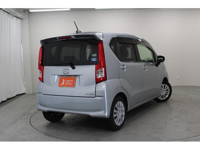 ムーヴ L SAIII 社外ワンセグナビ ETC キーレスキー フルフラットシート スマートアシスト アームレストコンソール ベンチシート マニュアルエアコン 電動格納ドアミラー 後席左右独立可動(6枚目)