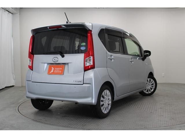 ムーヴ L SAIII 社外ワンセグナビ ETC キーレスキー フルフラットシート スマートアシスト アームレストコンソール ベンチシート マニュアルエアコン 電動格納ドアミラー 後席左右独立可動(7枚目)