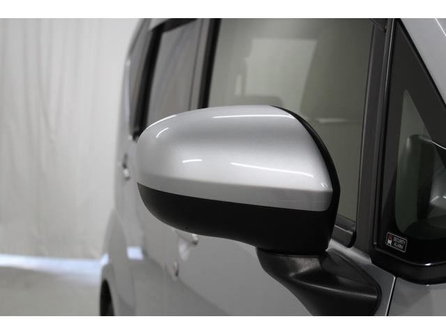 ムーヴ L SAIII 社外ワンセグナビ ETC キーレスキー フルフラットシート スマートアシスト アームレストコンソール ベンチシート マニュアルエアコン 電動格納ドアミラー 後席左右独立可動(32枚目)