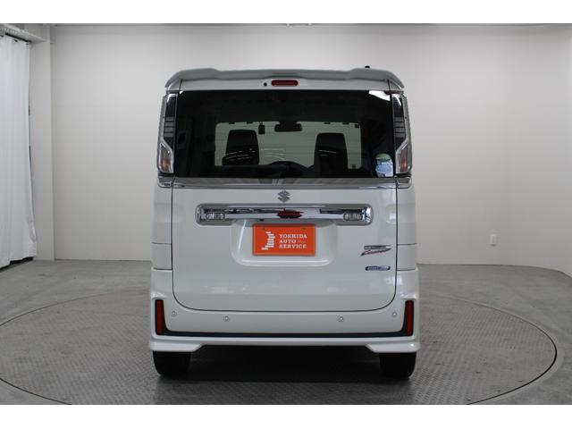 スペーシアカスタム ハイブリッドＸＳ　社外ナビ　全方位カメラパッケージ　両側パワースライドドア　シートヒーター　天井サーキュレーター　ヘッドアップディスプレイ　ＬＥＤヘッドライト　フォグライト　ハーフレザーシート　シートバックテーブル（6枚目）