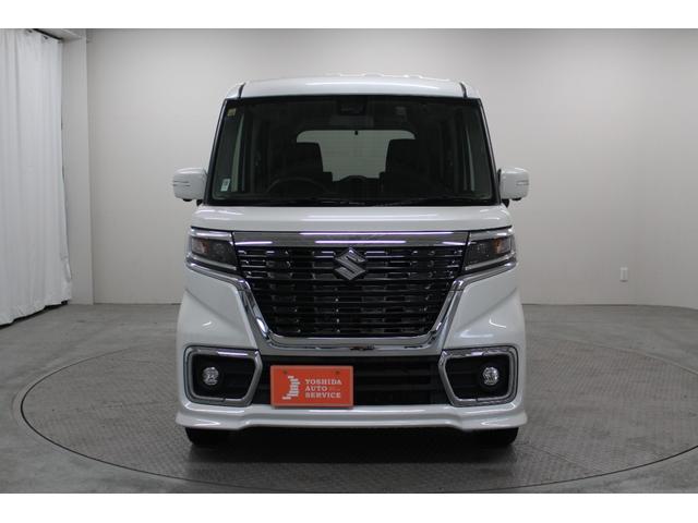 スペーシアカスタム ハイブリッドＸＳ　社外ナビ　全方位カメラパッケージ　両側パワースライドドア　シートヒーター　天井サーキュレーター　ヘッドアップディスプレイ　ＬＥＤヘッドライト　フォグライト　ハーフレザーシート　シートバックテーブル（9枚目）