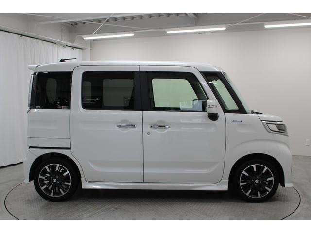 スペーシアカスタム ハイブリッドＸＳ　社外ナビ　全方位カメラパッケージ　両側パワースライドドア　シートヒーター　天井サーキュレーター　ヘッドアップディスプレイ　ＬＥＤヘッドライト　フォグライト　ハーフレザーシート　シートバックテーブル（10枚目）